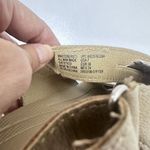 Earth Spirit Sandals Womens 7 Beige Silver Checker Casual Strappy Comfort Flat Photo 6