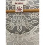 Sundance  Boho Floral Embroidered Cream Sheath Midi Dress Size XS‎ Photo 4