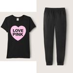 Victoria's Secret Victoria Secret T-Shirt and Jogger Set Photo 1