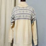 Vintage L.L. Bean Women's 100% Pure Wool Thick Winter Sweater Size M Gray Size M Photo 0