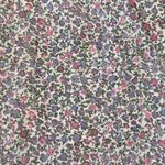 Andrew Sports New York | Vintage 90s Floral Short Sleeve Button Down | Small Blue Photo 3