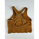 Free People Movement Extra Small Brown Mustard Sports Bra Photo 3