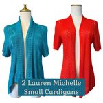 Lauren Michelle Bundle of 2 Short Sleeve Open Photo 1