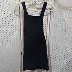 Celebrity Pink  Black Corduroy Button Front Pinafore Dress Jumper Size M Photo 7