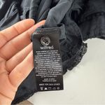 Wilfred Black Embroidered Tiered Midi Dress (M) Photo 6