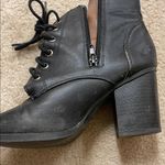 Soda  Black Combat Boots for Women Photo 1