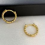 14mm Small Gold Hoop Earrings for Women Photo 1