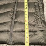 The North Face  Women's Olive Green Hooded Nuptse Vest 550 goose filled Photo 7