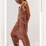 Free People Act Natural Shapeless Romper jumpsuit sz small Photo 2