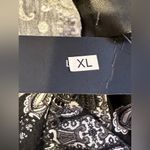 Shosho  NWT SUMMER SKATER DRESS Black & White Paisley Design Cut Out Back SZ XL Photo 5