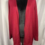 Lane Bryant Women’s Valentine Sparkle Red Sweater Cardigan Plus Sz 18/20 NWOT Photo 0