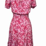 Cupcakes and Cashmere NWT MSRP $130 Light Purple Red Abstract Floral Print Mini Dress New Photo 0