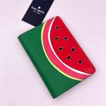 Kate Spade Watermelon Embellished Leather Wallet Passport Holder Photo 0
