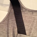 Nike  Shirt Womens Medium Gray Tank Top Dri Fit Shred Loose Fit Activewear Gym Photo 7