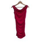 Reformation  NWT Pink Raydon Knit Off Shoulder Mini Dress Size Small Photo 1