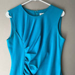 Calvin Klein sz M work career ruched sheath dress Photo 1