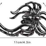 Spider Hair Claw Silver Photo 6