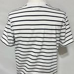 & Other Stories & Other Stories Paris Au Soleil Embroidered Striped Crewneck T-Shirt Size 6 Photo 12