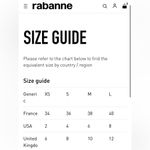 Paco Rabanne v neck floral print maxi with pearl snaps down the front size 34 Photo 9