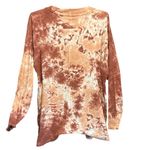 We The Free Urban Outfitters Tie‎ Dye Long Sleeve Relaxed Fit Oversized Tunic Top Photo 1