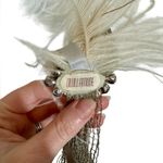 Owllamode 1920s Style Rhinestone Feather Headpiece Flapper Great Gatsby Handmade Gold Photo 7
