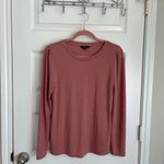 Well Worn Brand Dusty Rose Long Sleeve Top Sz M Photo 3