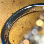 Natural Tanzanite Sterling Silver Cocktail Ring Size 6 Purple Photo 5