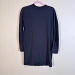 COS  Black Silk Mini Dress Womens 2 Closet Staple LBD Lagenlook Quiet Luxury Photo 11