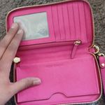 Michael Kors Micheal Kors Pink Round Zip Wristlet Wallet Photo 8