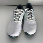 Adidas Women’s Golf Shoes Size 4 White Gray Yellow Bounce Spiked FW5642 Photo 1