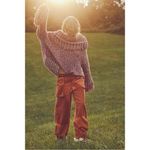 Free People  FP One Kinsley Fringe Cowlneck Sweater Size Small NEW Photo 8