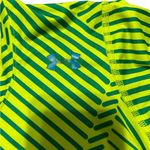 Under Armour  green and yellow fitted short sleeve shirt size small Photo 1