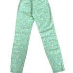 Vineyard Vines  Green White Nantucket Seashell Jeans Size 2 Photo 1