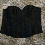 Corset Top Black Size 1X Photo 0