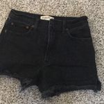 Abercrombie & Fitch  Black Jean shorts like new size 2 Photo 0