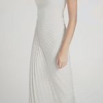 ALC Frank A.L.C. Delfina Asymmetrical Pleated Dress Size 14 Photo 7
