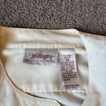 Worthington Vintage  Ivory Button Down Blouse SIZE 6P Photo 1