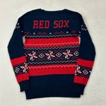 Boston Red Sox MLB Baseball Navy & Red Holiday Ugly Christmas Sweater Women’s XS Blue Photo 3