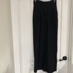 Commense Women's Notch Wide Leg Dress Pants Regular Fit Black Size XS‎ NWT Photo 1