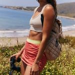 Free People  Movement Hot Shot Micro Skort in Ruby Photo 2