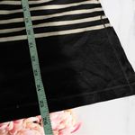 Max Studio  Women's Black White Striped Short Sleeve Knit Top Soft Sz 1X NWT Photo 2
