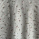 Princess Polly 🤍 White Floral Waffle Crop T-Shirt Photo 1