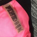 PINK - Victoria's Secret Victoria’s Secret Black Lace Up Sleeveless Padded Crop Bikini Swim Top S Photo 4