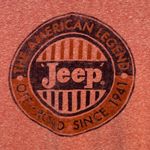 Lucky Brand Woman’s graphic t shirt. Red jeep graphic. Size S Photo 2