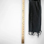 PacSun Women's Stretch Black Ripped Raw Hem Vintage Skinny Jeans Sz 25 | EUC Photo 8