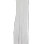 SKIMS  White Soft Ribbed Maxi Dress Photo 0