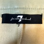 7 For All Mankind  Sage Green‎ Vegan Leather Straight Leg Pants Photo 4