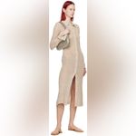 STAUD NWT Silver Tommy Beaded Bag Photo 3