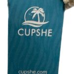 Cupshe  Women's Crochet V Neck Mini Cover Up Beach Resort Dress Sz Small Beige Photo 6