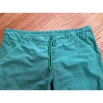 Nike Bermuda Shorts Athletic Golf Casual Drawstring Green Women's L Perfect Photo 1